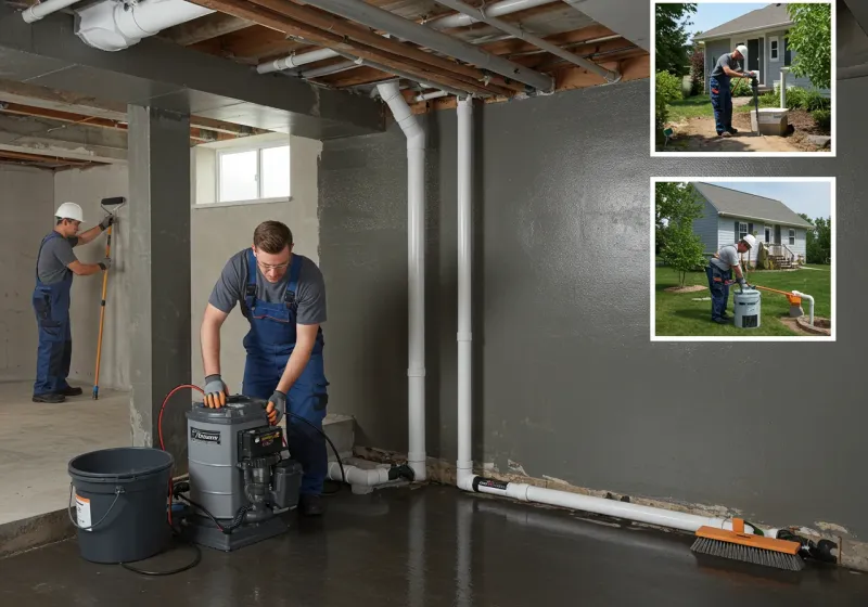 Basement Waterproofing and Flood Prevention process in Clifton Forge, VA